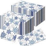 Tianyi - lot de 20 serviettes en papier jetables pour fte de nol, dcorations d'anniversaire la reine ...