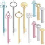 Tianyi - lot de 24 stylos a cl vintage - jolis stylos gel - 0, 5 mm - noir - pour l'cole, le bureau, ...