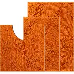 Tianyi - lot de 3 tapis de bain en chenille, antidérapants, lavables, confortables et doux, pour douches, ... Tianyi - lot de 3 tapis de bain en chenille, antidérapants, lavables, confortables et doux, pour douches, ...