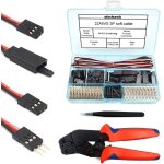 Tianyi - lot de 30 connecteurs servo mles et femelles compatibles avec les connecteurs futaba jr hitec ...