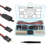 Tianyi - lot de 30 connecteurs servo mles et femelles compatibles avec les connecteurs futaba jr hitec ...