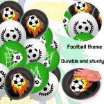 Tianyi - 30 pcs ballons football latex, 12 noir blanc vert classique ballons football imprimé, coupe ... Tianyi - 30 pcs ballons football latex, 12 noir blanc vert classique ballons football imprimé, coupe ...