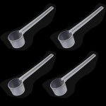 Tianyi - lot de 4 cuillere doseuse, transparentes cuillre doseuse a mesurer, mcuillres a mesurer, cuillres ...