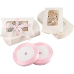 Tianyi - lot de 50 botes a drages de mariage, bote cadeau avec ruban pour dcoration de fte de mariage, ...