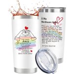 Tianyi - meilleure amie cadeau - 20 oz travel insulated tumbler, cadeaux pour les amis, cadeaux d'anniversaire ...