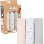 Tianyi - beaba, lot de 3 langes bébé, mousseline de coton biologique, multi - usages : couverture emmaillotage ... Tianyi - beaba, lot de 3 langes bébé, mousseline de coton biologique, multi - usages : couverture emmaillotage ...
