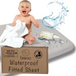 Tianyi - bisoo drap housse couffin impermeable 30x75 - 2en1 drap housse alese protege matelas bebe reglable ...