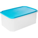 Tianyi - bote alimentaire, hermtique, 4. 7 l capacit, couvercle a pression flexible, sans bpa, passe ...