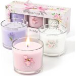 Tianyi - bougies parfumées en verre, coffret cadeau de bougies pour soulager le stress, 3 bougies en ... Tianyi - bougies parfumées en verre, coffret cadeau de bougies pour soulager le stress, 3 bougies en ...