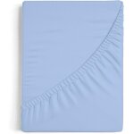 Tianyi - burrito blanco drap housse ajustable a8 100% coton 160 x 190 / 200 cm bleu Tianyi - burrito blanco drap housse ajustable a8 100% coton 160 x 190 / 200 cm bleu
