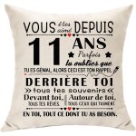 Tianyi - cadeau pour 11 ans fille housse de coussin cadeau d'anniversaire pour garçon de 11 ans vous ... Tianyi - cadeau pour 11 ans fille housse de coussin cadeau d'anniversaire pour garçon de 11 ans vous ...
