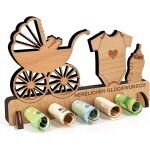 Tianyi - cadeau d'anniversaire en bois, cadeau en argent pour bb, baptme, cadeau en argent, baptme, ...