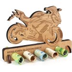 Tianyi - cadeau d'anniversaire en bois, cadeau d'argent pour permis de conduire, nouvelle voiture, stations ...