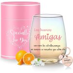 Tianyi - cadeaux originaux pour femme, cadeau d'amiti, verres en verre 480 ml - cadeau d'anniversaire ...