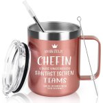Tianyi - cadeau de patron, cadeau d'anniversaire pour homme, 350 ml, tasse a vin en acier inoxydable, ...