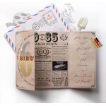 Tianyi - carte d'anniversaire a rabat, belle feuillure de fenêtre, 20 x 20 cm, avec enveloppe assortie, ... Tianyi - carte d'anniversaire a rabat, belle feuillure de fenêtre, 20 x 20 cm, avec enveloppe assortie, ...