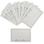 Tianyi - carte cadeau inscriptible double face, 80 feuilles carte de remerciement, 5, 9 * 3, 93 pouces ... Tianyi - carte cadeau inscriptible double face, 80 feuilles carte de remerciement, 5, 9 * 3, 93 pouces ...