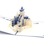 Tianyi - carte pop - up 3d ¿ chteau chteau de chteau carte d'anniversaire et carte de remerciement ...