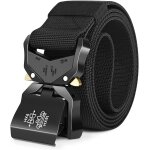 Tianyi - ceinture tactique pour hommes, ceinture militaire de travail avec boucle a dégagement rapide ... Tianyi - ceinture tactique pour hommes, ceinture militaire de travail avec boucle a dégagement rapide ...