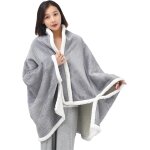 Tianyi - châle d'épaule châle de couverture chauffante couverture plaid en peluche multifonction couverture ... Tianyi - châle d'épaule châle de couverture chauffante couverture plaid en peluche multifonction couverture ...