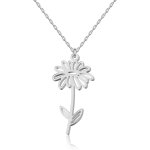 Tianyi - collier fleur de naissance personnalisé en or ou argent - bijou elégant et significatif pour ... Tianyi - collier fleur de naissance personnalisé en or ou argent - bijou elégant et significatif pour ...