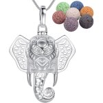 Tianyi - colliers longs pour femme, diffuseur d'aromathrapie pour huiles essentielles pendentif attrape ...