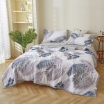 Tianyi - couette d'été edredon, douce et respirante réversible couverture en microfibre - courtepointe ... Tianyi - couette d'été edredon, douce et respirante réversible couverture en microfibre - courtepointe ...