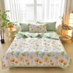 Tianyi - couette d'été edredon, douce et respirante réversible couverture en microfibre - courtepointe ... Tianyi - couette d'été edredon, douce et respirante réversible couverture en microfibre - courtepointe ...