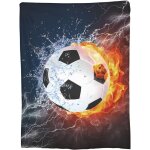 Tianyi - couverture ballon de football pour les amateurs de football, en flanelle super douce, légère ... Tianyi - couverture ballon de football pour les amateurs de football, en flanelle super douce, légère ...