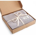 Tianyi - couverture bb 100% coton biologique, couverture en tricot de qualit suprieure, super douce ...