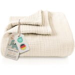Tianyi - couverture mousseline bébé 120x120cm - couverture 4 plis - 100% coton - couverture douillette ... Tianyi - couverture mousseline bébé 120x120cm - couverture 4 plis - 100% coton - couverture douillette ...