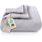 Tianyi - couverture mousseline bébé 120x120cm - couverture 4 plis - 100% coton - couverture douillette ... Tianyi - couverture mousseline bébé 120x120cm - couverture 4 plis - 100% coton - couverture douillette ...