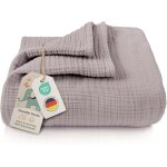 Tianyi - couverture mousseline bébé 120x120cm - couverture 4 plis - 100% coton - couverture douillette ... Tianyi - couverture mousseline bébé 120x120cm - couverture 4 plis - 100% coton - couverture douillette ...