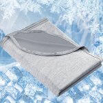 Tianyi - couverture rafraîchissante 150 x 200 cm, couverture d'été auto - rafraîchissante avec arc - ... Tianyi - couverture rafraîchissante 150 x 200 cm, couverture d'été auto - rafraîchissante avec arc - ...