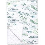 Tianyi - couverture de sécurité pour bébé avec motif feuille verte, douce et chaude pour fille et garçon, ... Tianyi - couverture de sécurité pour bébé avec motif feuille verte, douce et chaude pour fille et garçon, ...