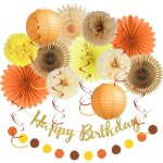 Tianyi - dcorations d'anniversaire d'automne pour fille - nature rustique - dcorations de fte d'anniversair ...