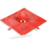 Tianyi - doudou oscar le renard avec attache pour sucette, 28 x 28 cm, fanny et oscar, orange Tianyi - doudou oscar le renard avec attache pour sucette, 28 x 28 cm, fanny et oscar, orange