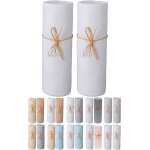 Tianyi - drap housse 70x140 cm - lot de 2 draps en jersey peigné 100% coton bio - blanc - pour matelas ... Tianyi - drap housse 70x140 cm - lot de 2 draps en jersey peigné 100% coton bio - blanc - pour matelas ...