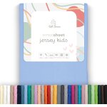 Tianyi - drap - housse 90 x 160 cm - bleu - jersey 100 % coton peigné - qualité supérieure - drap - housse ... Tianyi - drap - housse 90 x 160 cm - bleu - jersey 100 % coton peigné - qualité supérieure - drap - housse ...