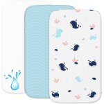 Tianyi - drap housse cododo (set de 2) + 1 protège matelas impermeable avec elastique - 3 - en - 1 - ... Tianyi - drap housse cododo (set de 2) + 1 protège matelas impermeable avec elastique - 3 - en - 1 - ...