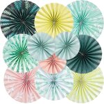 Tianyi - easy joy sage green series eventails en papier a suspendre décorations de fête d'anniversaire ... Tianyi - easy joy sage green series eventails en papier a suspendre décorations de fête d'anniversaire ...
