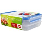 Tianyi - emsa 513576, 2 boîtes alimentaires empilables par clip, 0, 60 l, 100% hermétique, transparent ... Tianyi - emsa 513576, 2 boîtes alimentaires empilables par clip, 0, 60 l, 100% hermétique, transparent ...