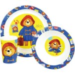 Tianyi - ensemble repas enfant paddington assiette Ø22 cm bol Ø16 cm verre 220 ml licence officielle ...