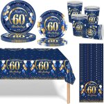 Tianyi - ensemble de vaisselle d'anniversaire jetable « happy birthday », assiettes, gobelets, serviettes, ... Tianyi - ensemble de vaisselle d'anniversaire jetable « happy birthday », assiettes, gobelets, serviettes, ...