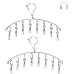 Tianyi - etendoir a linge a suspendre, acier inoxydable cintre de chaussette pliables schoirs cintre ...