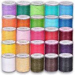 Tianyi - fil pour bracelet cordon, fil macramé collier coton cire cordons cordelette fils ficelle couleur ... Tianyi - fil pour bracelet cordon, fil macramé collier coton cire cordons cordelette fils ficelle couleur ...