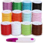 Tianyi - fil cordon pour bracelet, fil macramé collier coton cire + coupe - fil cordons cordelette fils ... Tianyi - fil cordon pour bracelet, fil macramé collier coton cire + coupe - fil cordons cordelette fils ...