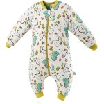 Tianyi - gigoteuse pour bébé - 3. 5 tog, manches amovibles, en coton bio très douce et chaud, turbulette ... Tianyi - gigoteuse pour bébé - 3. 5 tog, manches amovibles, en coton bio très douce et chaud, turbulette ...