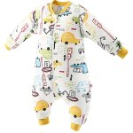 Tianyi - gigoteuse pour bébé - 3. 5 tog, manches amovibles, en coton bio très douce et chaud, turbulette ... Tianyi - gigoteuse pour bébé - 3. 5 tog, manches amovibles, en coton bio très douce et chaud, turbulette ...