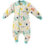 Tianyi - gigoteuse pour bébé - 3. 5 tog, manches amovibles, en coton bio très douce et chaud, turbulette ... Tianyi - gigoteuse pour bébé - 3. 5 tog, manches amovibles, en coton bio très douce et chaud, turbulette ...